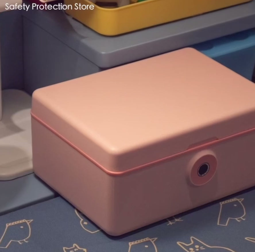Mini Caja Fuerte con Huella Digital – Protege tu dinero y joyas